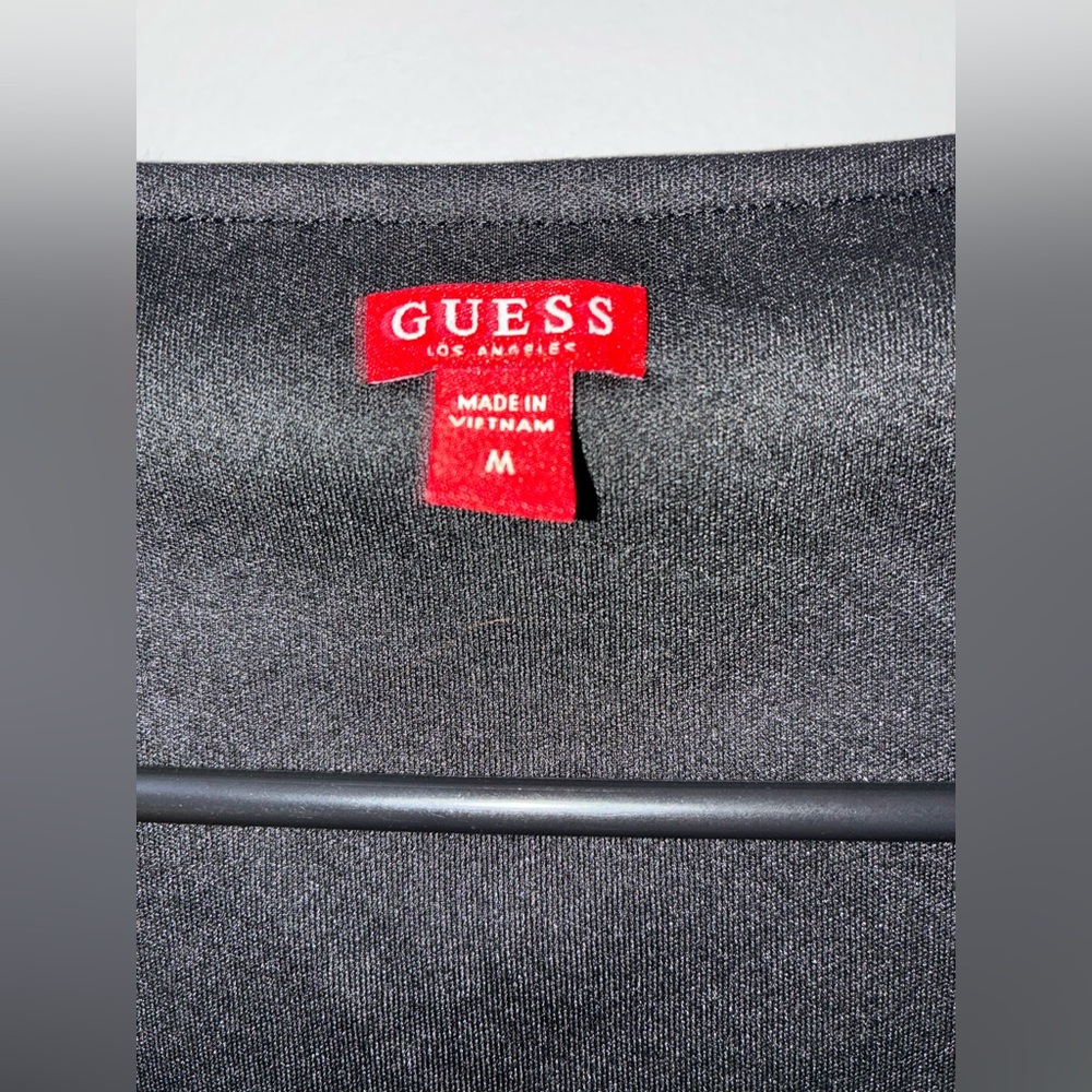 Guess Black and Gold Shimmer Blouse - Picture 3 of 5